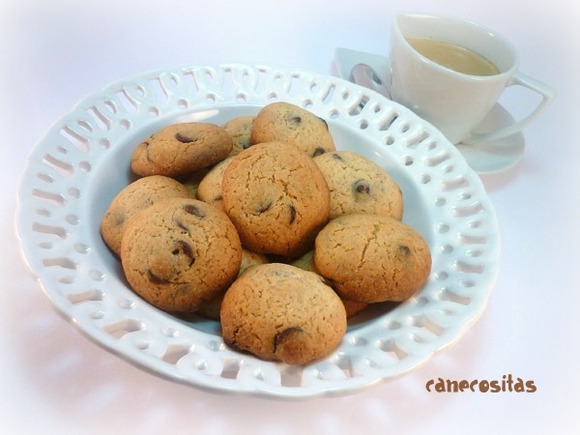 Galletas de mantequilla con tropezones